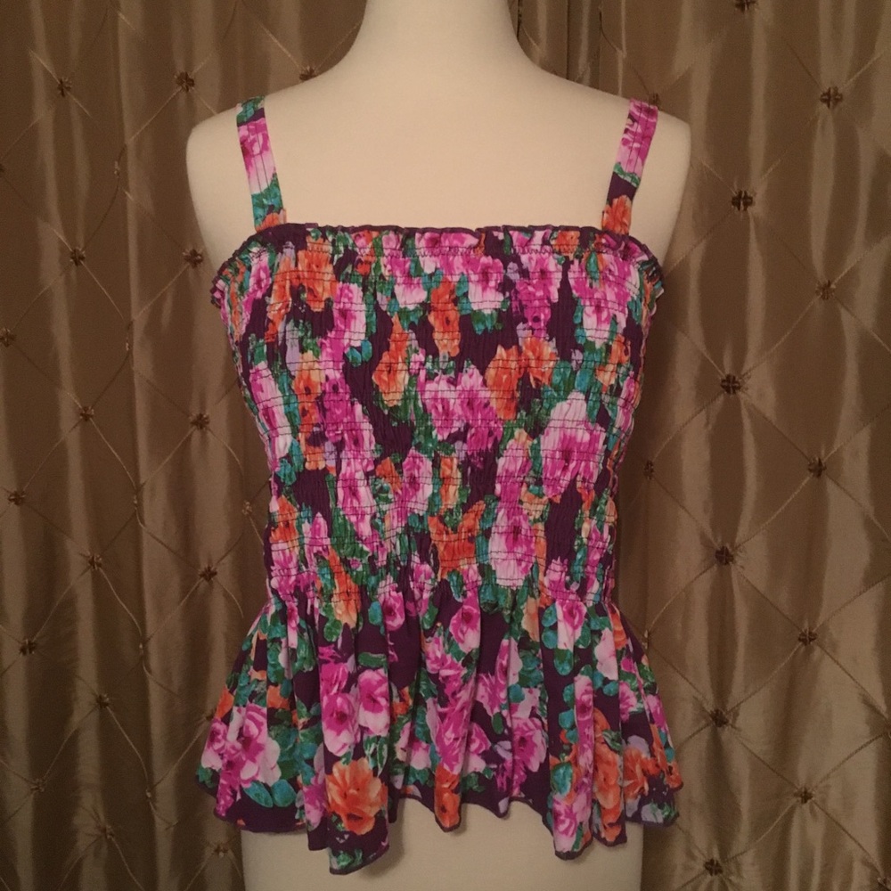 NWT! Swimsuits for All Tankini Top Sz 18